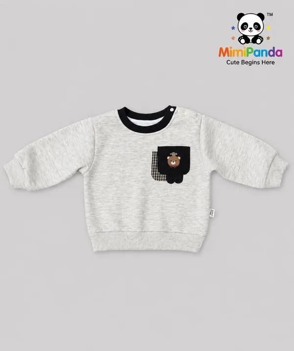 White_Cotton_Teddy_Print_Relaxed_Co_Ord_Set_For_Boys