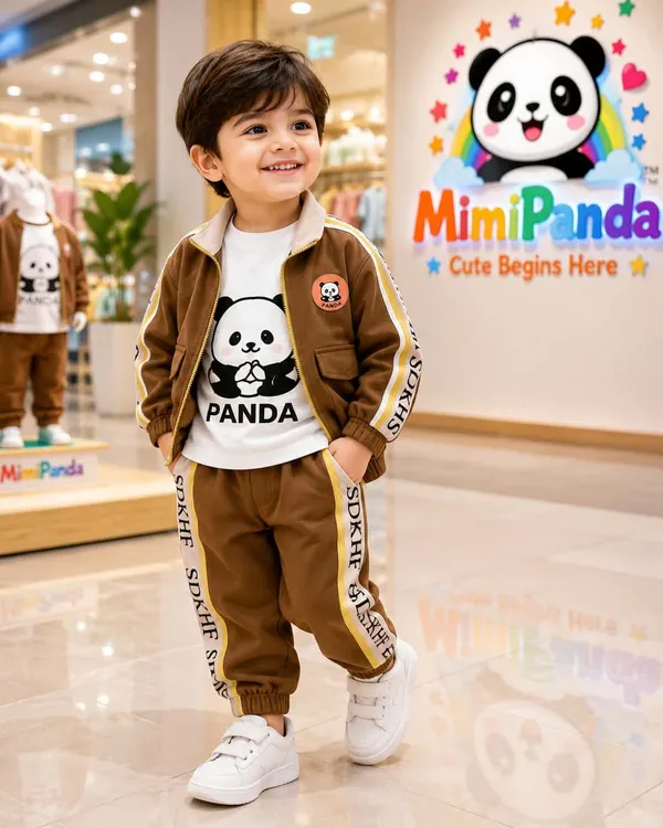 Yellow_Cotton_Blend_Panda_Graphic_3_Piece_Tracksuit_Set_For_Boys