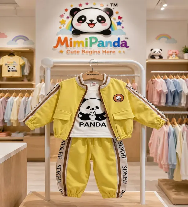 Yellow_Cotton_Blend_Panda_Graphic_3_Piece_Tracksuit_Set_For_Boys