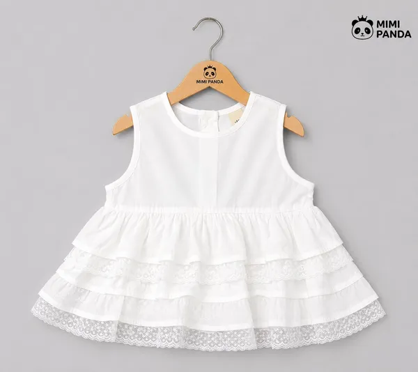 White_Cotton_Relaxed_Fit_Lace_Top_Embroidered_Wide_Leg_Pants_Co_Ord_Set_For_Girls