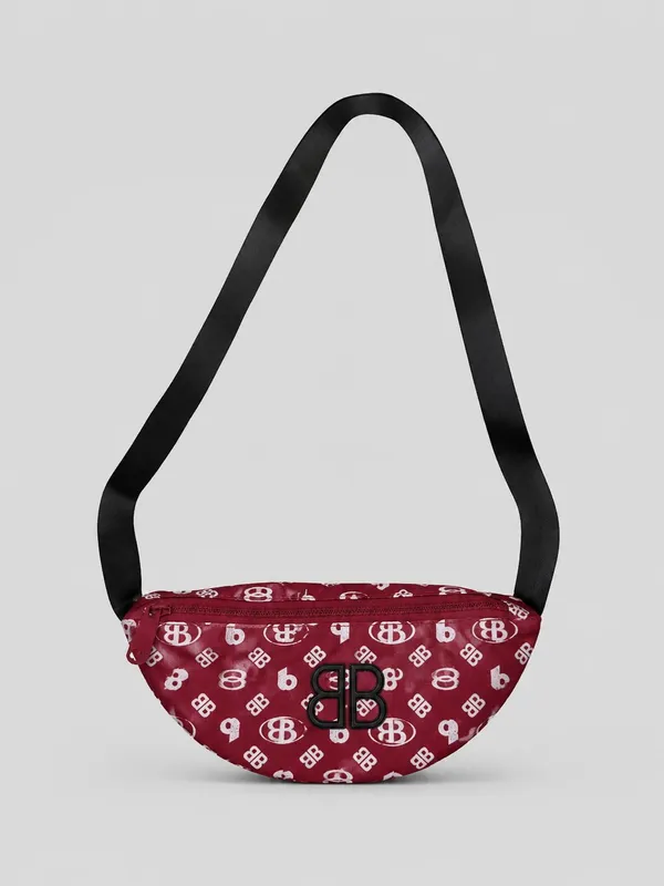 Red_Cotton_Monogram_Streetwear_Co_Ord_Set_For_Boys