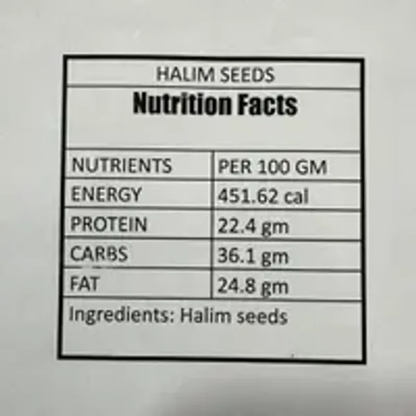 Halim_Seeds