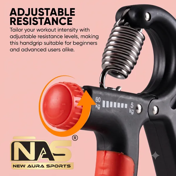 Red_Adjustable_Metal_Spring_Hand_Grip_Strengthener