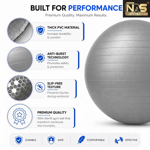 Grey_Pvc_Anti-Burst_Exercise_Ball_With_Pump_55_Cm