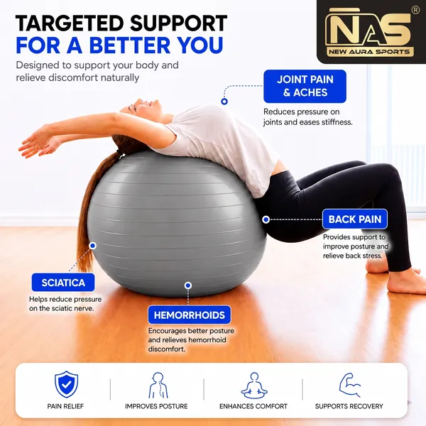 Grey_Pvc_Anti-Burst_Exercise_Ball_With_Pump_55_Cm