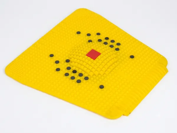 Yellow_Plastic_Acupressure_Foot_Massage_Mat