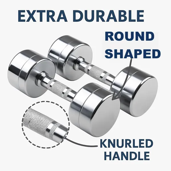 Silver_Chrome_Steel_Dumbbell_Set