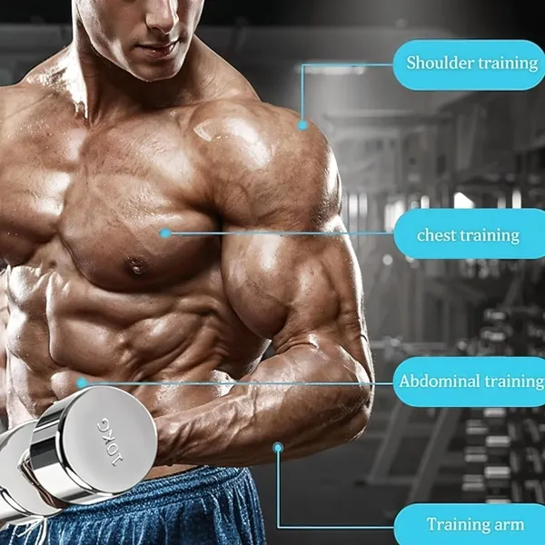 Silver_Chrome_Steel_Dumbbell_Set