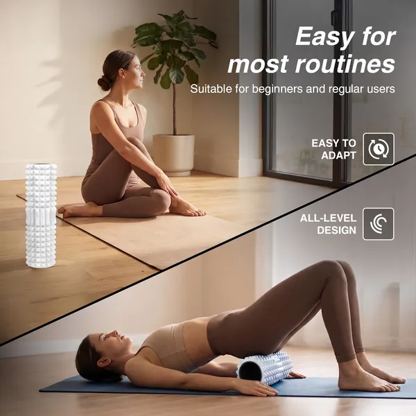 White_Eva_Foam_Textured_Back_Roller