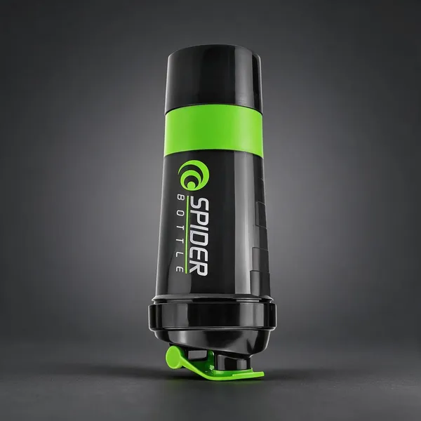 Nas_Spider_Black_Pvc_Leak_Proof_Sports_Water_Bottle