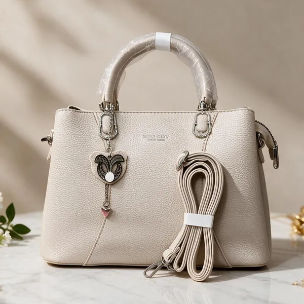 Cream_Faux_Leather_Tote_Handbag_for_Women