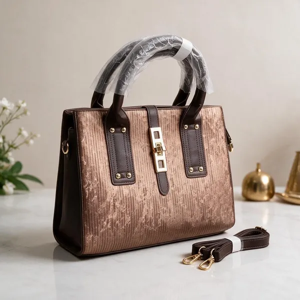 Brown_Textured_Structured_Handbag_for_Women
