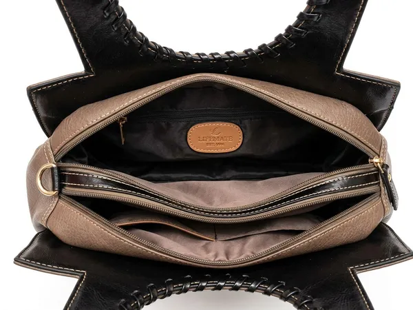 AP_Juniverse_Women_Brown,_Black_Messenger_Bag_()
