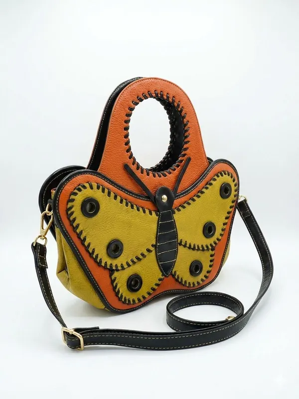 AP_Juniverse_Women_Orange,_Yellow_Messenger_Bag_()