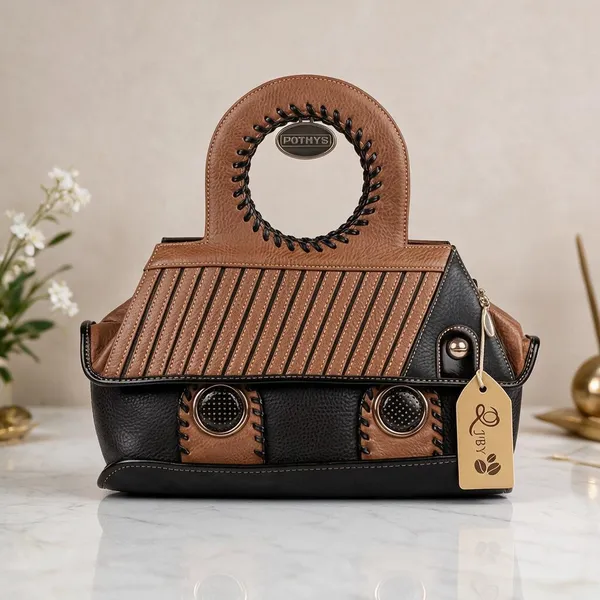 AP_Juniverse_Women_Brown,_Black_Messenger_Bag_()