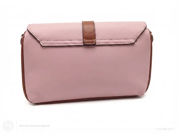 AP_Juniverse_Pink,_Brown_Sling_Bag_The_Juniverse_Soft_Pink_Classic_()