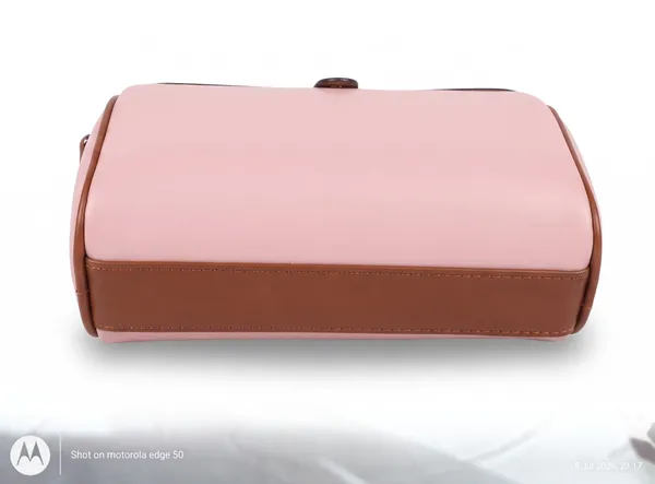 AP_Juniverse_Pink,_Brown_Sling_Bag_The_Juniverse_Soft_Pink_Classic_()