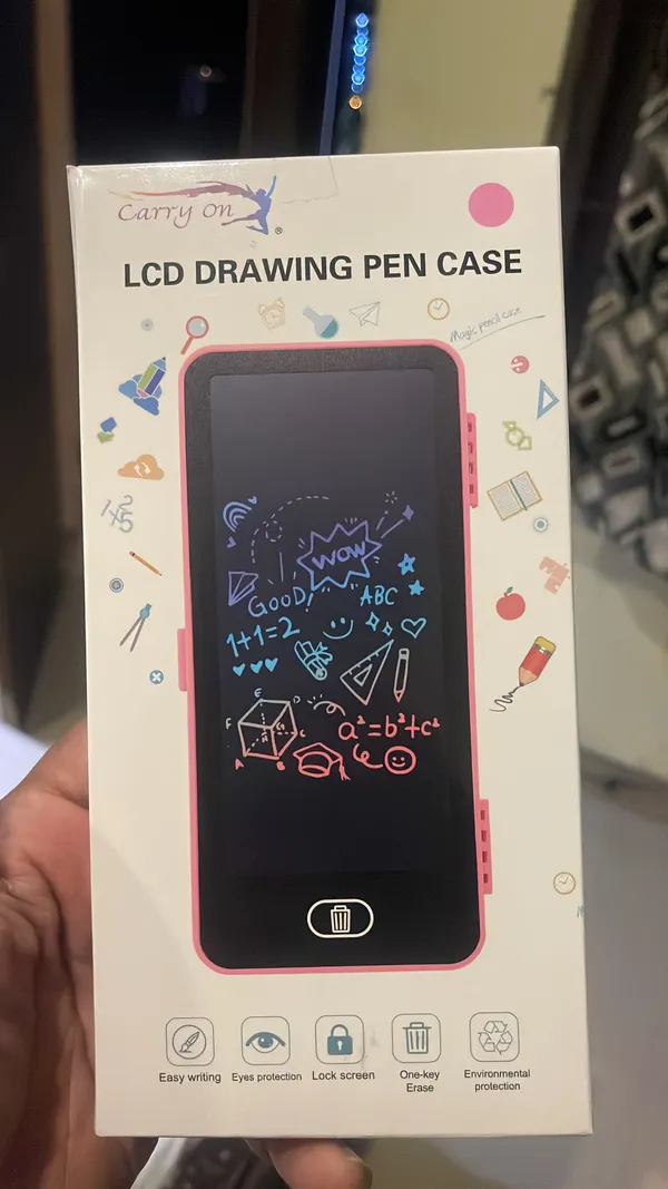 Black_Portable_Lcd_Writing_Tablet_With_Stylus_For_Kids