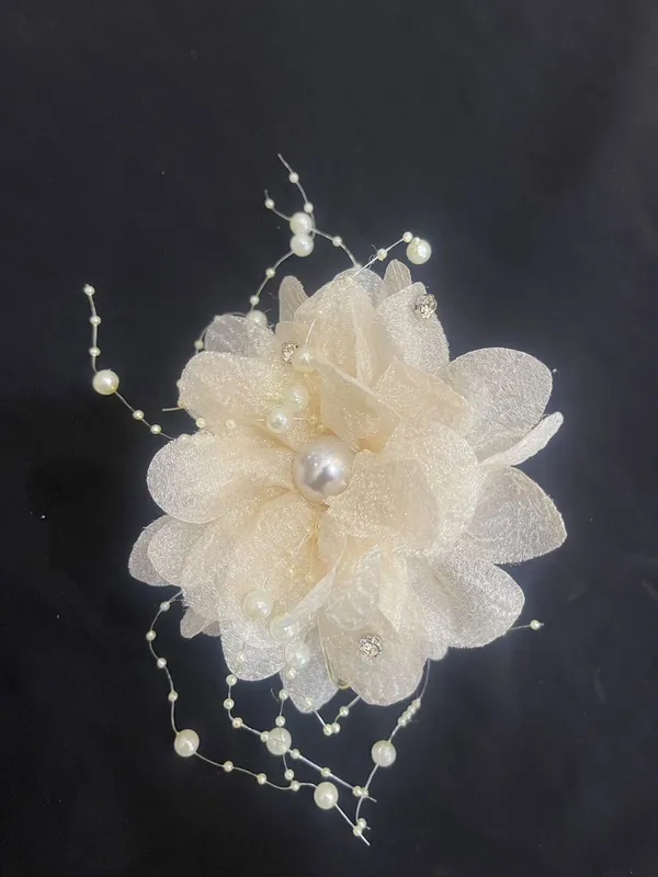Ivory_Fabric_Floral_Hair_Accessory_for_Women