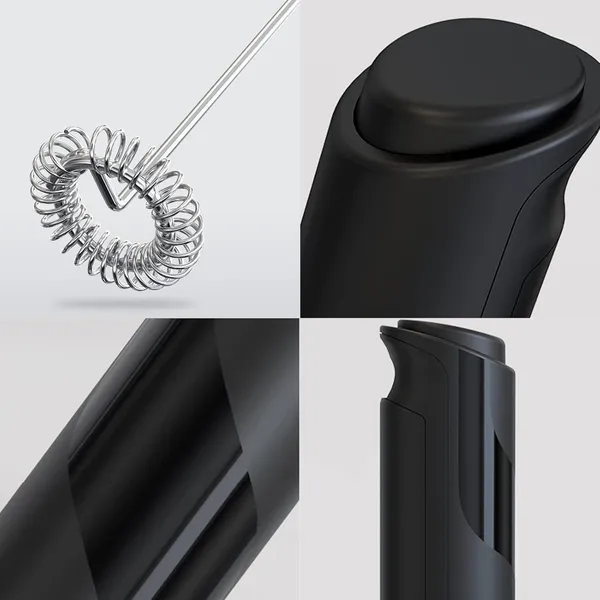 Black_Stainless_Steel_Electric_Milk_Frother_For_Coffee_And_Beverages