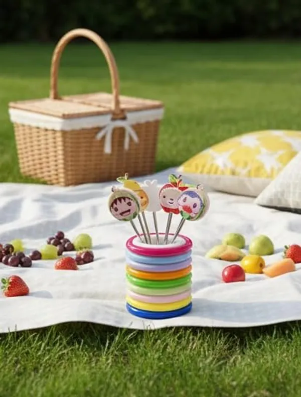 Multicolor_Plastic_Cartoon_Fruit_Head_Appetizer_Picks_Set_With_Holder