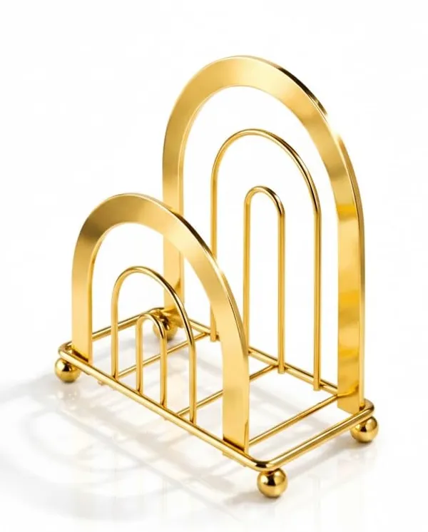 Gold_Stainless_Steel_Modern_Geometric_Napkin_Holder