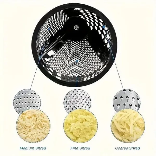 Multicolor_Stainless_Steel_Cone_Shape_4-Sided_Box_Grater