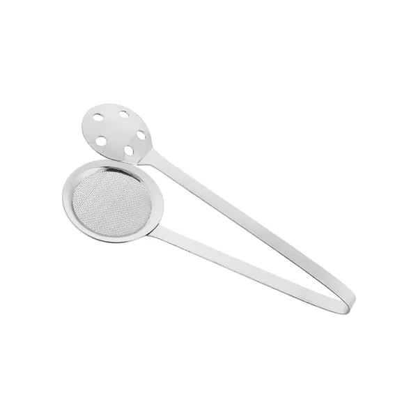 Silver_Stainless_Steel_Serving_Tong_And_Oil_Skimmer_Fryer_Spoon_Set