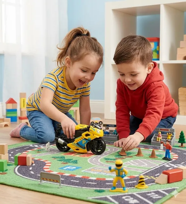 Yellow_Plastic_Miniature_Sport_Toy_Motorcycle_For_Kids