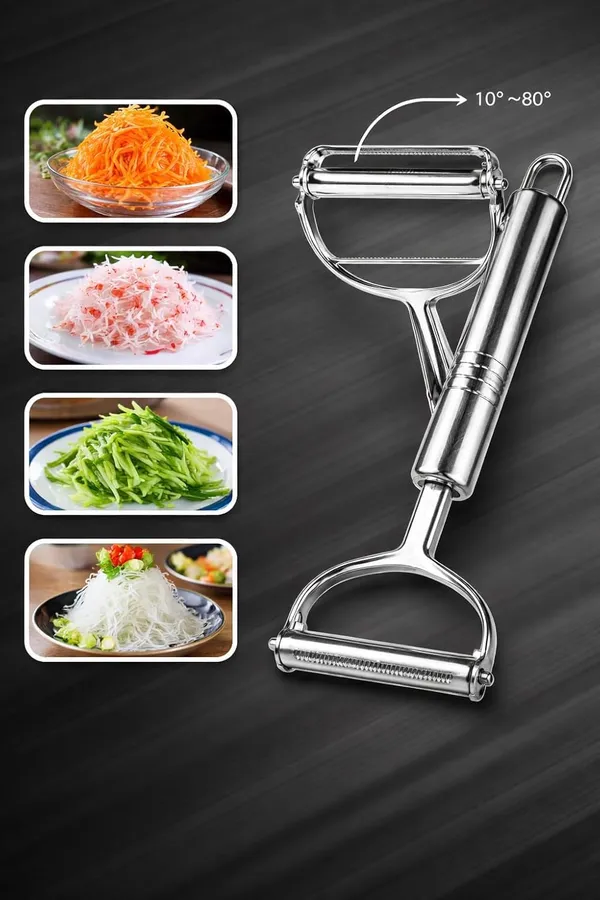 Silver_Stainless_Steel_Dual_Blade_Julienne_Vegetable_Peeler