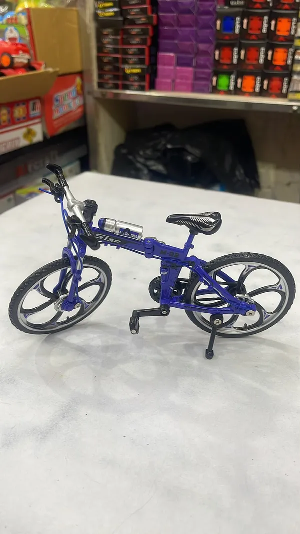 Blue_Miniature_Mountain_Bike_Model