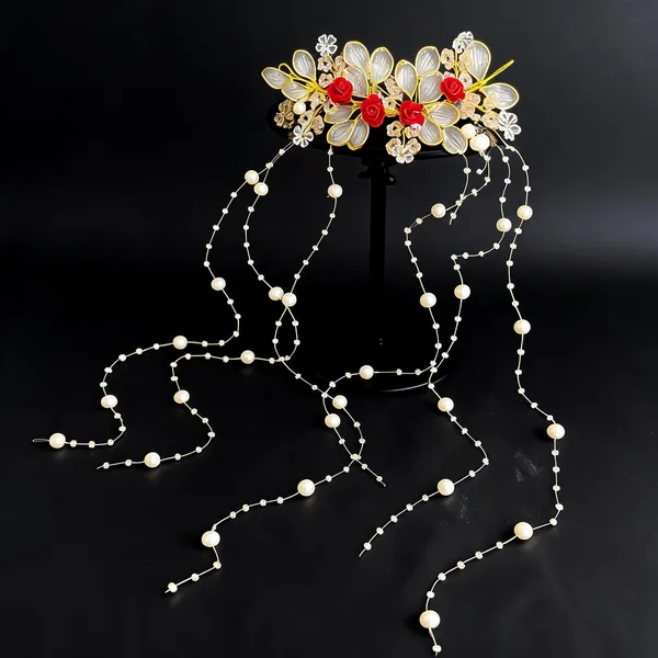 Gold_Metal_Floral_Wirework_Festive_Hair_Accessory_For_Women
