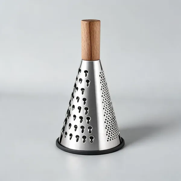 Multicolor_Stainless_Steel_Cone_Shape_4-Sided_Box_Grater