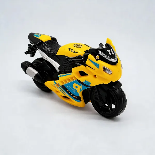 Yellow_Plastic_Miniature_Sport_Toy_Motorcycle_For_Kids