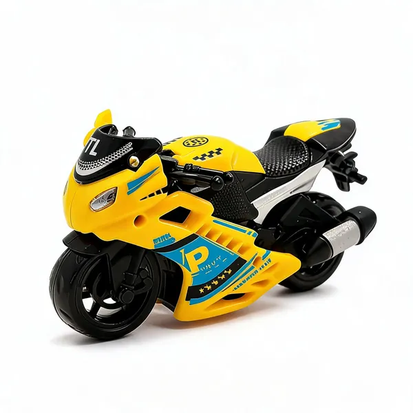 Yellow_Plastic_Miniature_Sport_Toy_Motorcycle_For_Kids