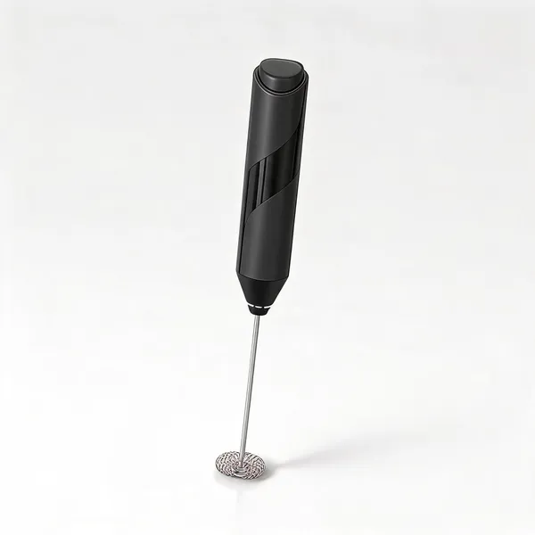 Black_Stainless_Steel_Electric_Milk_Frother_For_Coffee_And_Beverages