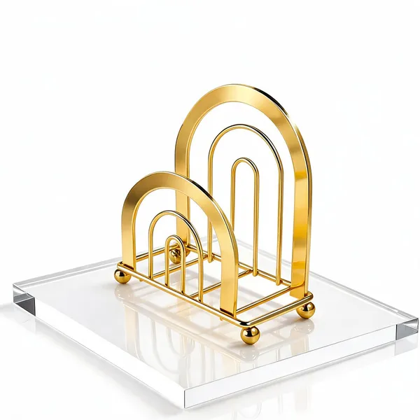 Gold_Stainless_Steel_Modern_Geometric_Napkin_Holder