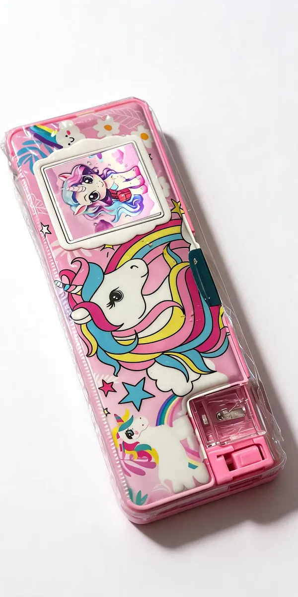 Pink_Plastic_Unicorn_Printed_Pencil_Box_With_Sharpener_For_Kids