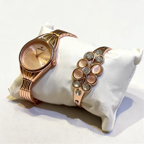 Rose_Gold_Stainless_Steel_Analog_Watch_And_Floral_Bracelet_Set_For_Women
