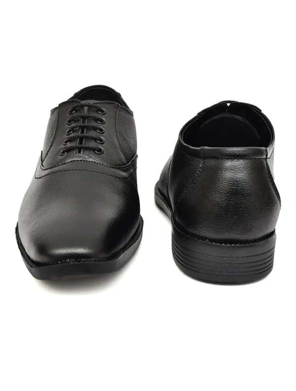 Men_S_Black_Pebbled_Leather_Oxford_Lace_Up_Formal_Shoes_Office_Wedding_Wear