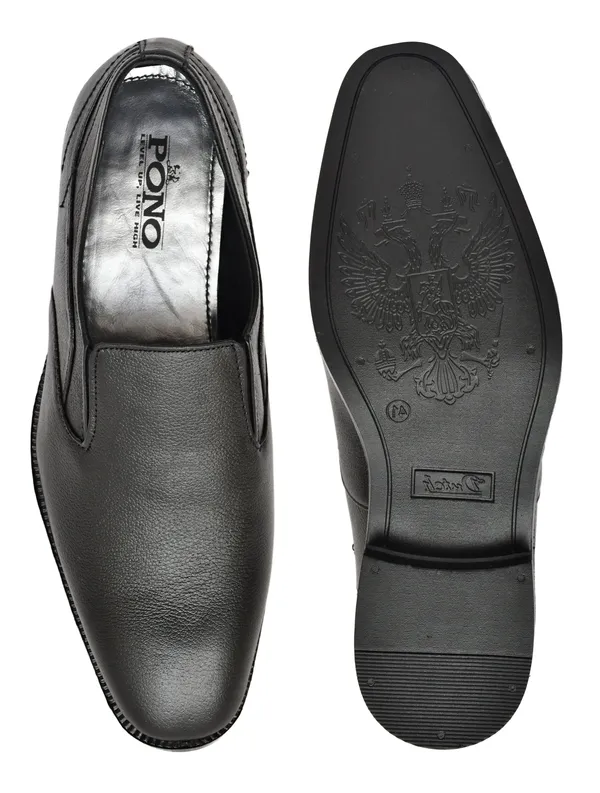 Men_S_Black_Pebbled_Leather_Plain_Slip_On_Formal_Shoes_Minimalist_Office_Party_Wear