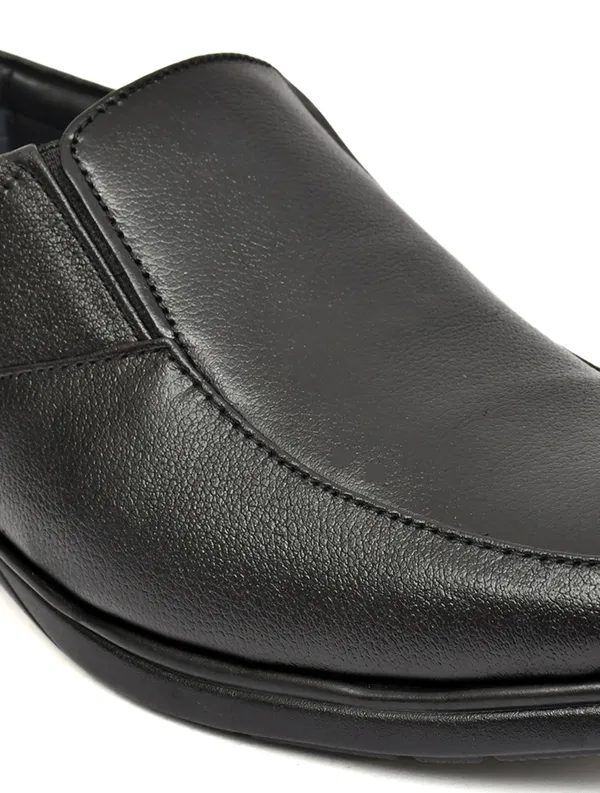 Men_S_Black_Leather_Moc_Toe_Slip_On_Comfort_Formal_Shoes_Extra_Cushioned_Office_Daily_Wear