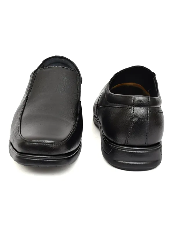 Men_S_Black_Leather_Moc_Toe_Slip_On_Comfort_Formal_Shoes_Extra_Cushioned_Office_Daily_Wear