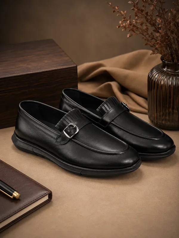 Zero_Gravity_Monarch_Buckle_Loafers_Lightweight_Luxury_For_Everyday_Elegance