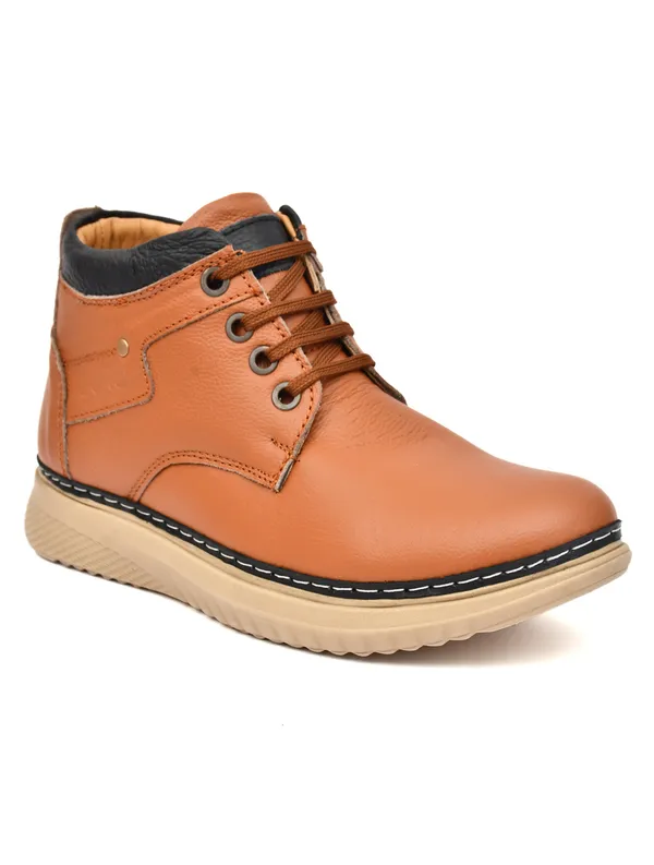 Men_S_Tan_Pebbled_Leather_High_Top_Lace_Up_Casual_Boots_Two_Tone_Ankle_Boots_For_Outdoor_Street_Style