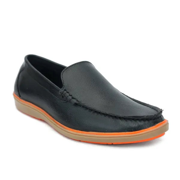 Classic_Black_Leather_Slip_On_Loafers_With_Contrast_Orange_Sole