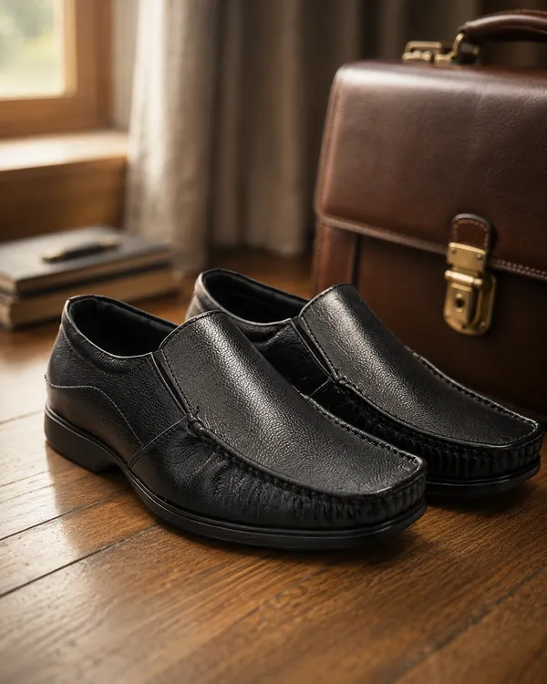 Black_Formal_Slip_On_With_Moccasin_Stitching_And_Ribbed_Sole
