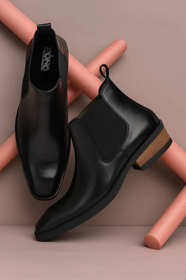 Men_S_Black_Leather_Chelsea_Ankle_Boots_With_Stacked_Heel