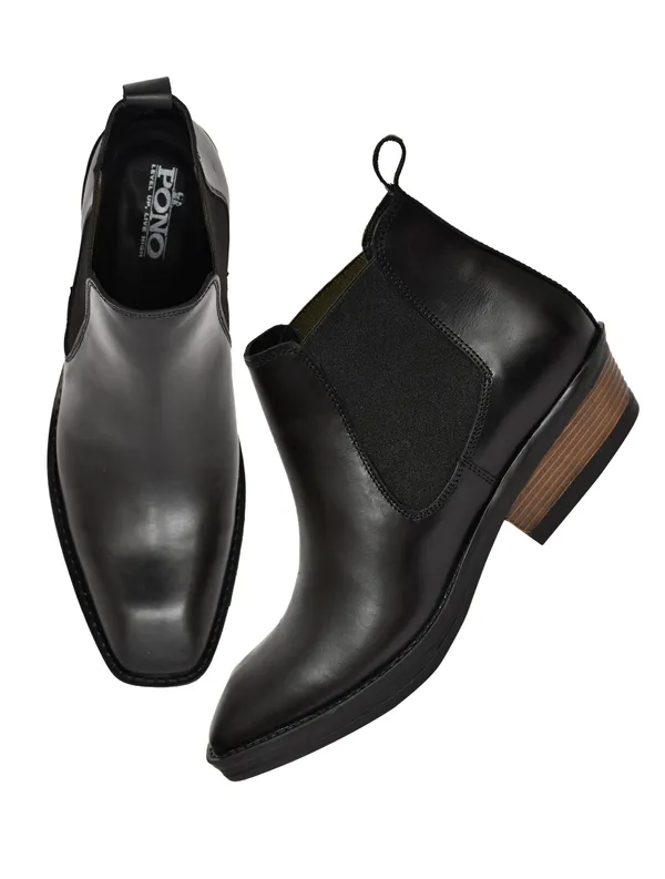 Men_S_Black_Leather_Chelsea_Ankle_Boots_With_Stacked_Heel