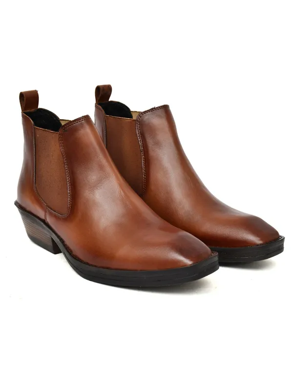Men_S_Tan_Brown_Leather_Chelsea_Ankle_Boots_With_Stacked_Heel